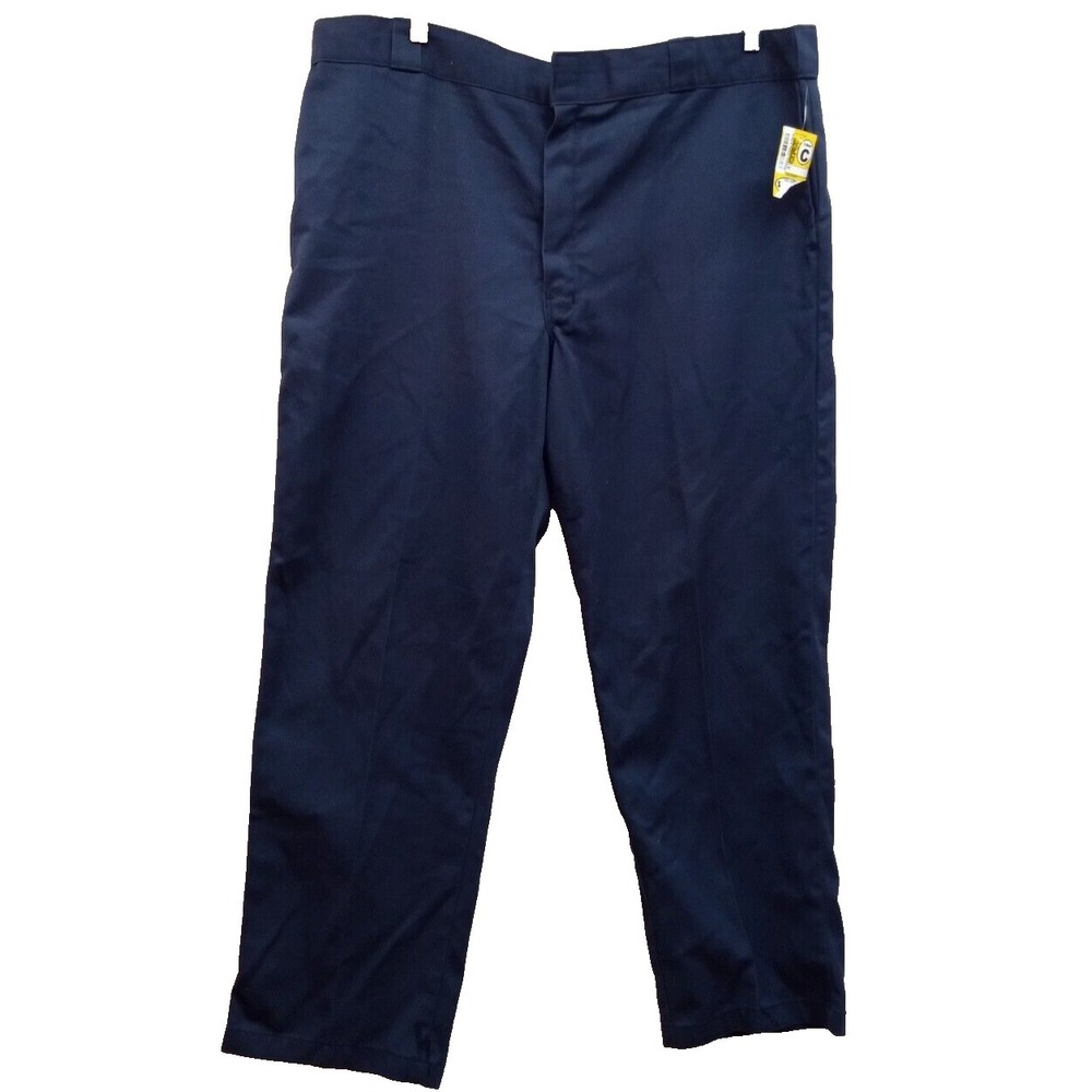 Men's Dickies 874 Pants Original Fit Work Pants Uniform Straight Leg  Navy 44X29